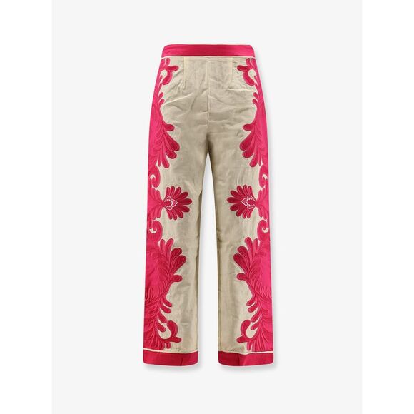 FARM RIO Denim - Farm Rio Women Linen And Viscose Blend Trousers
